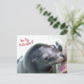 Mein Valentinin-Siegel Feiertagspostkarte (Stehend Vorderseite)