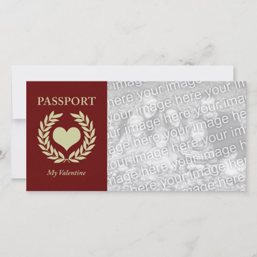mein Valentinpass Feiertagskarte (Vorderseite)