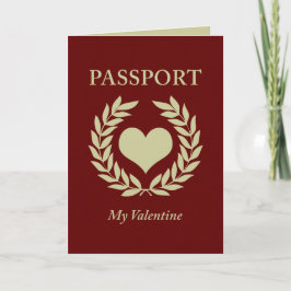 mein Valentinpass Feiertagskarte