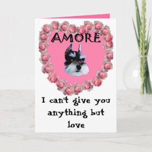 Mein Valentinsgruß Amore, kann ich Sie nichts Feiertagskarte