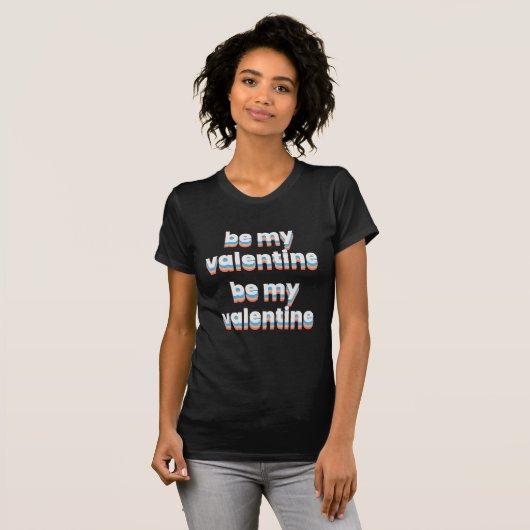 mein Valentinstag sein, 3d T-Shirt (Vorne ganz)