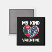 Mein Valentinstag Videospiel-Steuerung Magnet (Vorderseite/Rückseite)