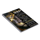 Mein Vater | Adorable Letter | Liebliches Geschenk Notizblock (Rechte Seite)