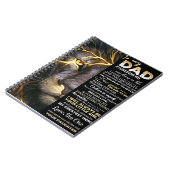 Mein Vater | Adorable Letter | Liebliches Geschenk Notizblock (Linke Seite)