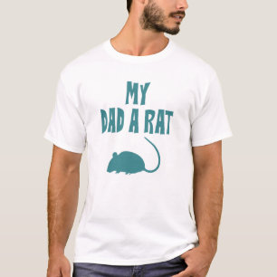 Mein Vater Ein Ratte Funny Vatertag T-Shirt