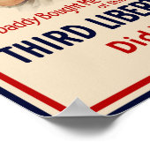 Mein Vater hat mir einen Staatsanleihe gekauft Poster (Ecke)