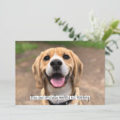 Mein Vater hat sein Territorium offiziell markiert Einladung (Stehend Vorderseite)