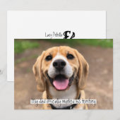 Mein Vater hat sein Territorium offiziell markiert Einladung (Vorne/Hinten)