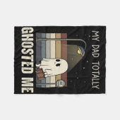Mein Vater hosted Me Vater Spaß Funny Hallowee Fleecedecke (Vorderseite (Horizontal))
