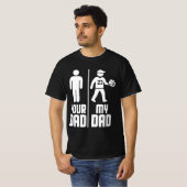 Mein Vater Ihr Vater Basketball T-Shirt (Vorne ganz)