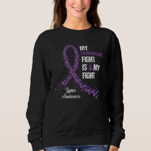 Mein Vater im Rechtskampf ist mein Kampf Lupus Awa Sweatshirt