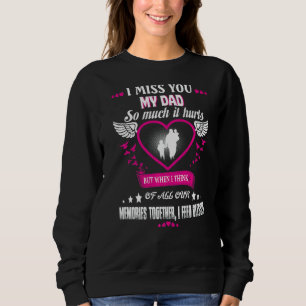 Mein Vater in Erinnerungen Gedicht Daughter Son ve Sweatshirt