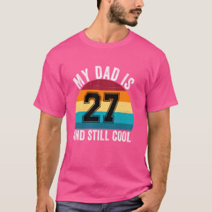 Mein Vater ist 27 und immer noch Cool, 27. Retro G T-Shirt