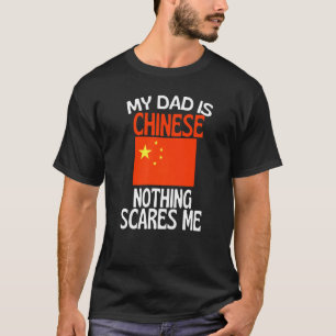Mein Vater ist Chinesin nichts stört mich lustigen T-Shirt