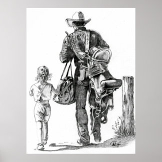 Mein Vater ist Cowboy Poster