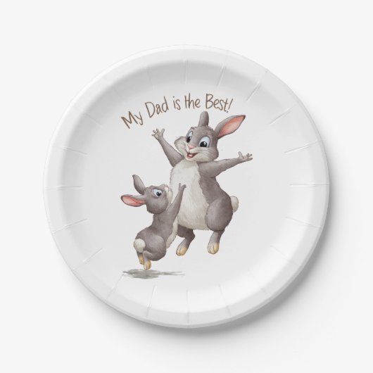 Mein Vater ist der beste Pappteller (Vorderseite)