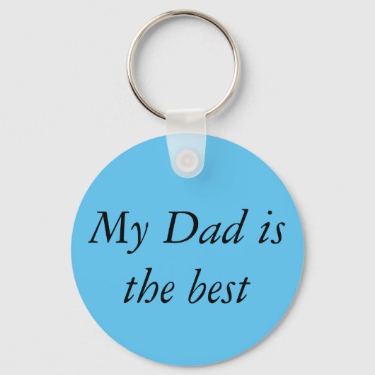 Mein Vater ist der beste Schlüsselanhänger (Vorderseite)