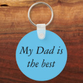 Mein Vater ist der beste Schlüsselanhänger (Vorderseite)