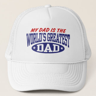 Mein Vater ist der größte Vater der Welt Truckerkappe