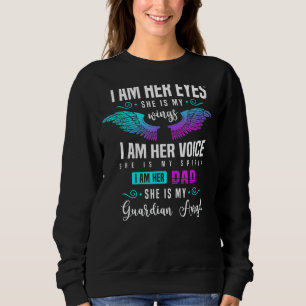 Mein Vater ist der Wächter-Engel, der über Christu Sweatshirt
