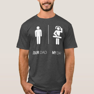 Mein Vater ist ein DJ-Funny Disk Jockey DJ-Geschen T-Shirt