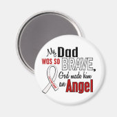 Mein Vater ist ein Engel-Lungenkrebs Magnet (Vorderseite/Rückseite)
