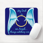 Mein Vater ist ein Engel Mousepad (Mit Mouse)
