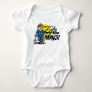 MEIN VATER IST EIN KOHLENBERGWERKARBEITER BABY STRAMPLER