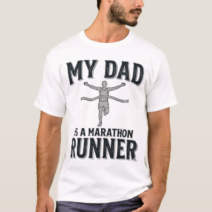 Mein Vater ist ein Marathonläufer Vintage-Shirt-De T-Shirt