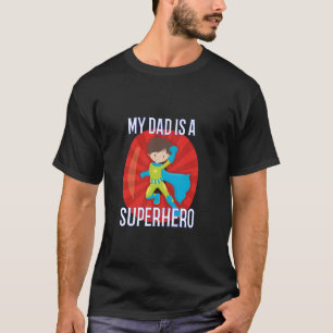 Mein Vater ist ein Superherd-Geschenk für Sohn ode T-Shirt