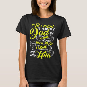 Mein Vater ist im Himmel - ich Liebe und verzeihe  T-Shirt