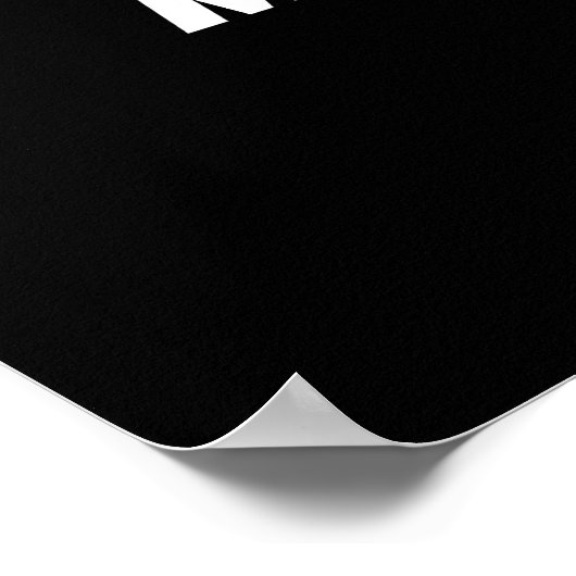 Mein Vater ist kein Telefon Poster (Ecke)