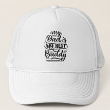 Mein Vater ist mein bester Buddy Schwarz-weißer Va