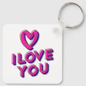 MEIN VATER IST MEIN BOSS, ICH LIEBE, DASS DU DADDY SCHLÜSSELANHÄNGER (Rückseite)