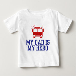 Mein Vater ist mein Held Baby T-shirt