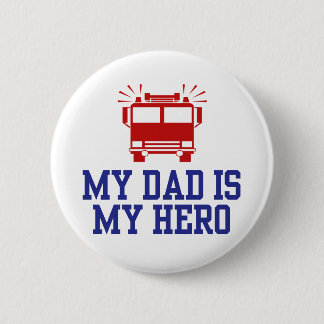 Mein Vater ist mein Held Button