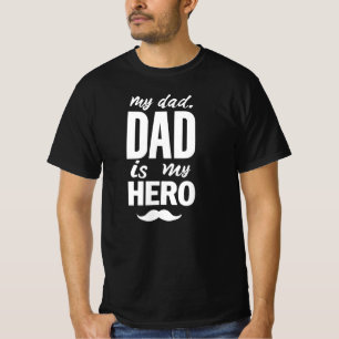 Mein Vater ist mein Held - die Typografie des kalt T-Shirt