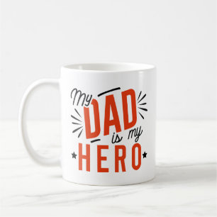 Mein Vater ist mein Held Kaffeetasse