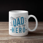 Mein Vater ist mein Held Kaffeetasse