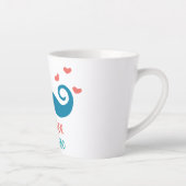 Mein Vater ist mein Held Latte Tasse (Rechts)