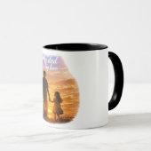 Mein Vater ist mein Held Tasse Geschenk (VorderseiteRechts)