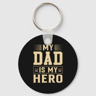 Mein Vater ist mein Held zum Vater Schlüsselanhänger