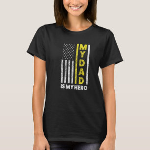 Mein Vater ist mein Hero Vater Dispatch Operator D T-Shirt