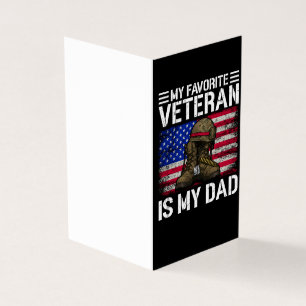 Mein Vater ist mein Lieblingsveteran Militärvater-