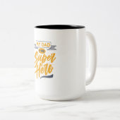 Mein VATER ist meine Super Hero Tasse _ Eltern Ges (VorderseiteRechts)