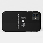 Mein Vater ist nicht ein Telefon Case-Mate iPhone Hülle (Rückseite (Horizontal))