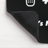 Mein Vater ist nicht ein Telefon Mousepad (Ecke)