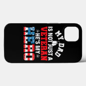 Mein Vater ist nicht nur ein Veteran, der meine He Case-Mate iPhone Hülle (Rückseite (Horizontal))