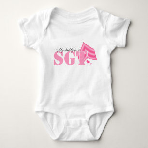 Mein Vater ist SGT Baby Strampler