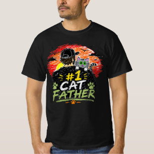 Mein Vater ist so hübsch und er trägt eine Katze T-Shirt